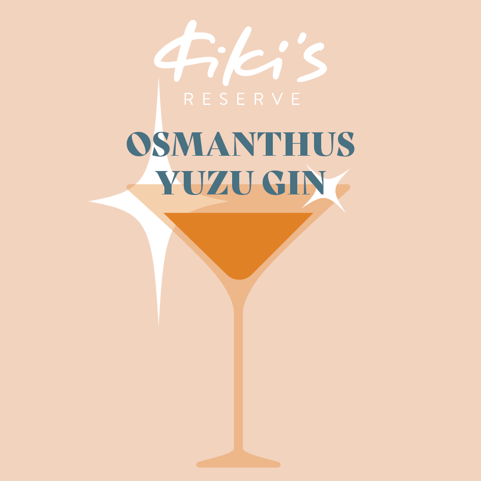 Kiki's Osmanthus Yuzu Gin