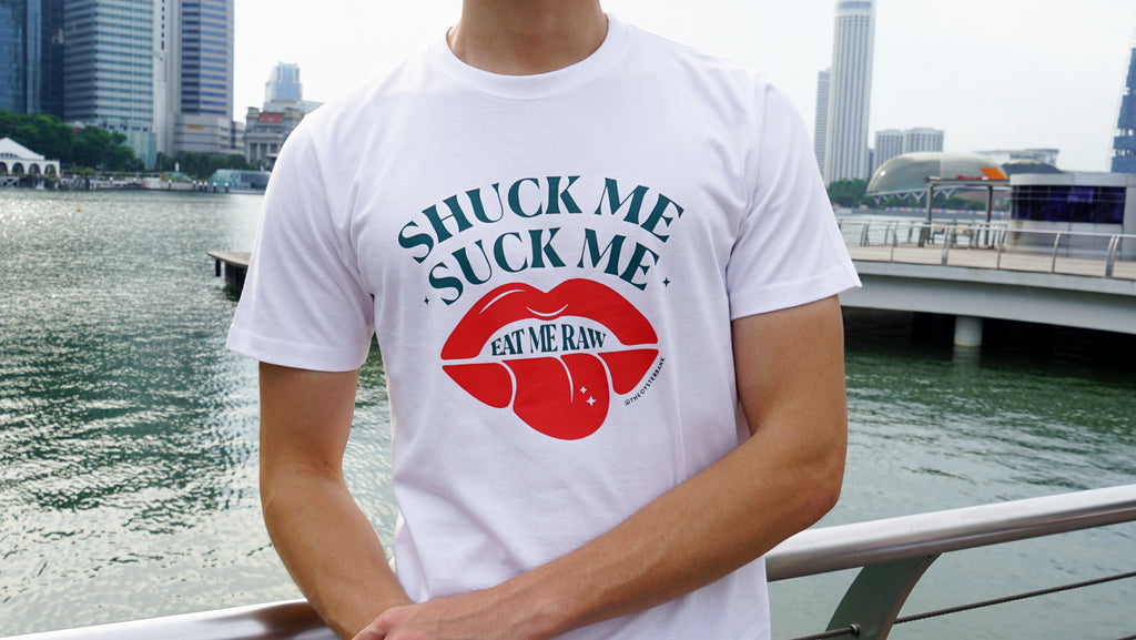 Kiki's Reserve x The Oyster Bank Shuck Me, Suck Me, Eat Me Raw T-Shirt